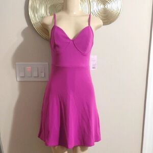 Wild Fable Purple Spaghetti Strap Mini Sundress Size S